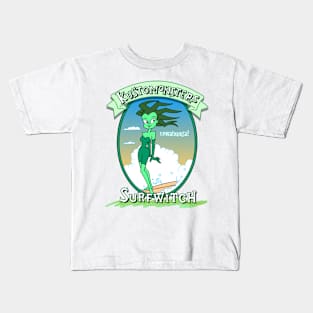 Surfwitch_2_Kustomonsters Kids T-Shirt